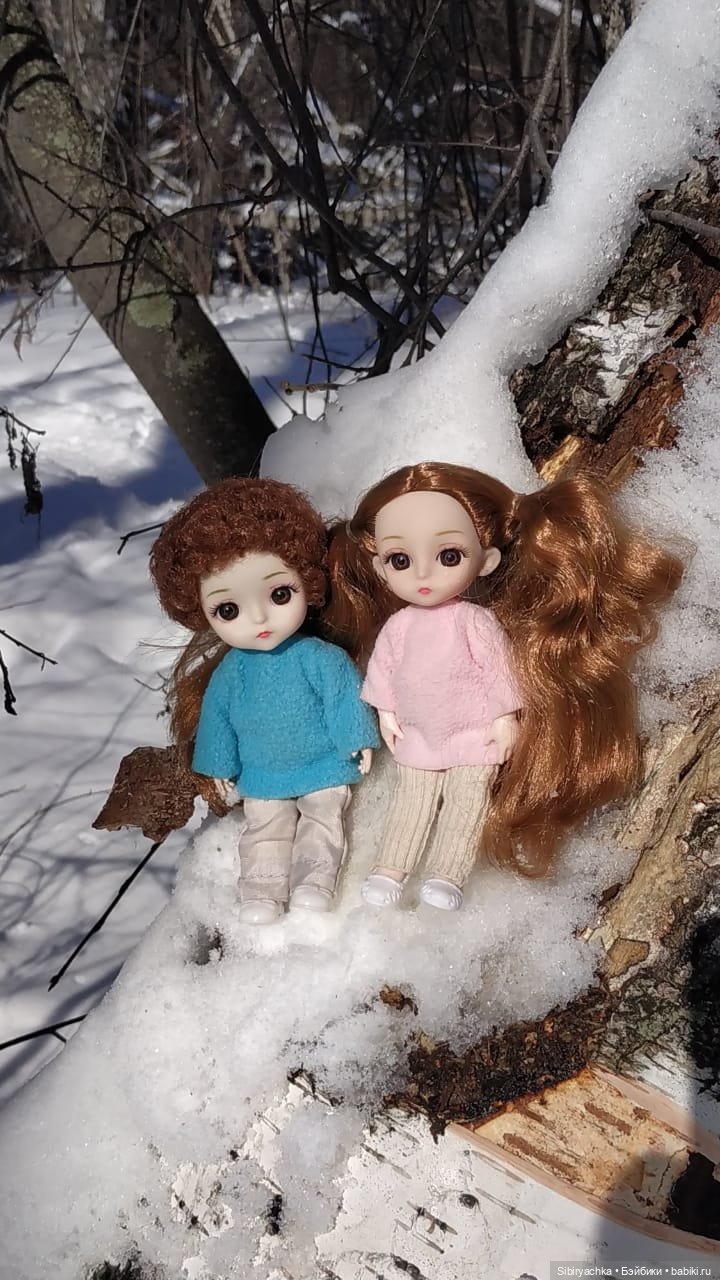 Мартовская прогулка малышей (фото 4)