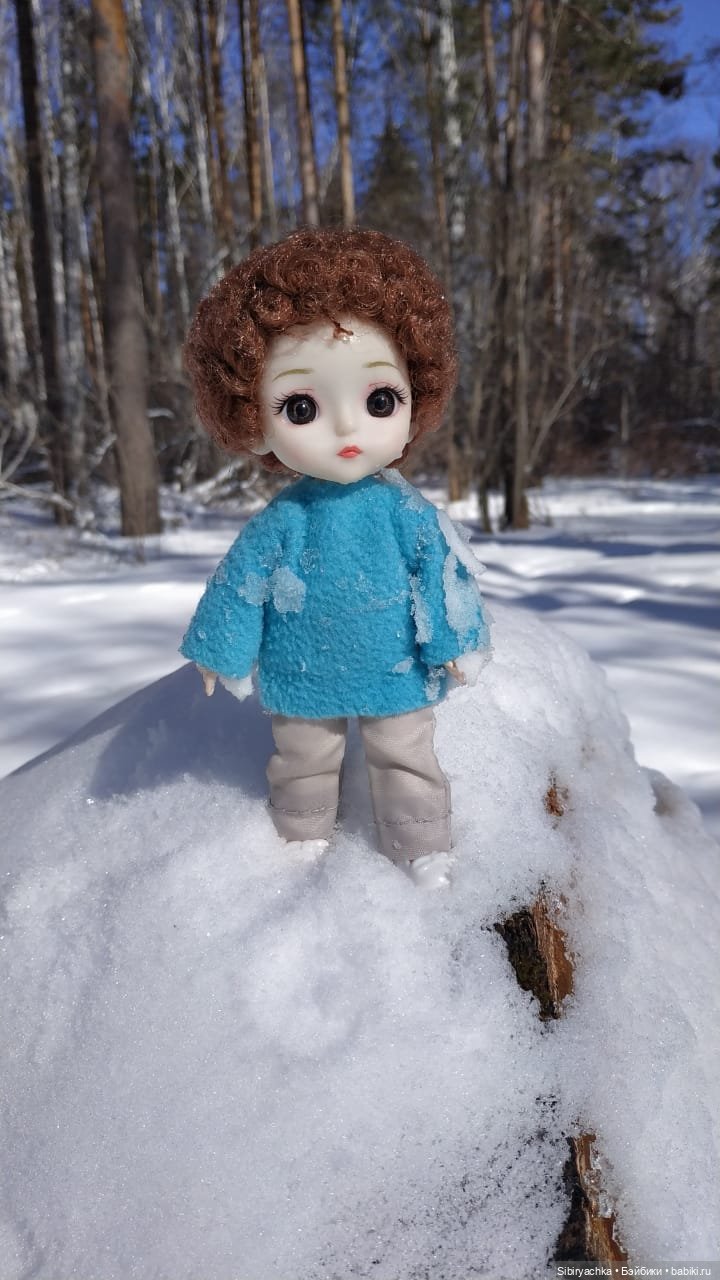 Мартовская прогулка малышей