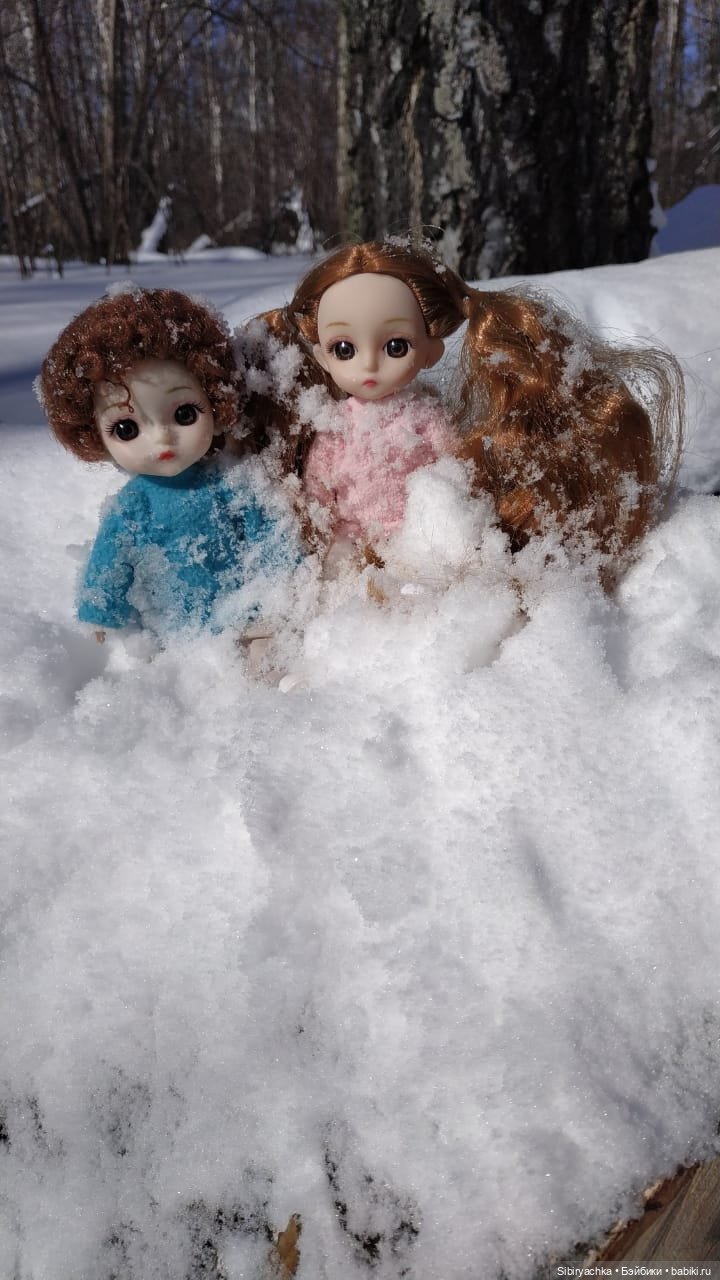 Мартовская прогулка малышей