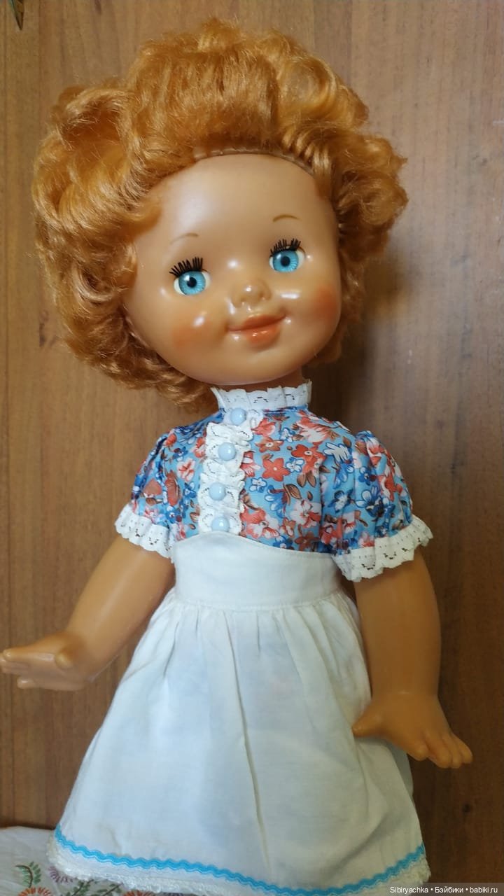 Синий, голубой и белый цвета в кукольной одежде (фото 4)