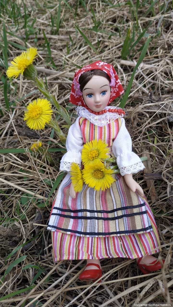 Весенняя прогулка Дуняши — Игровые куклы разных производителей (Разное): редкие бренды