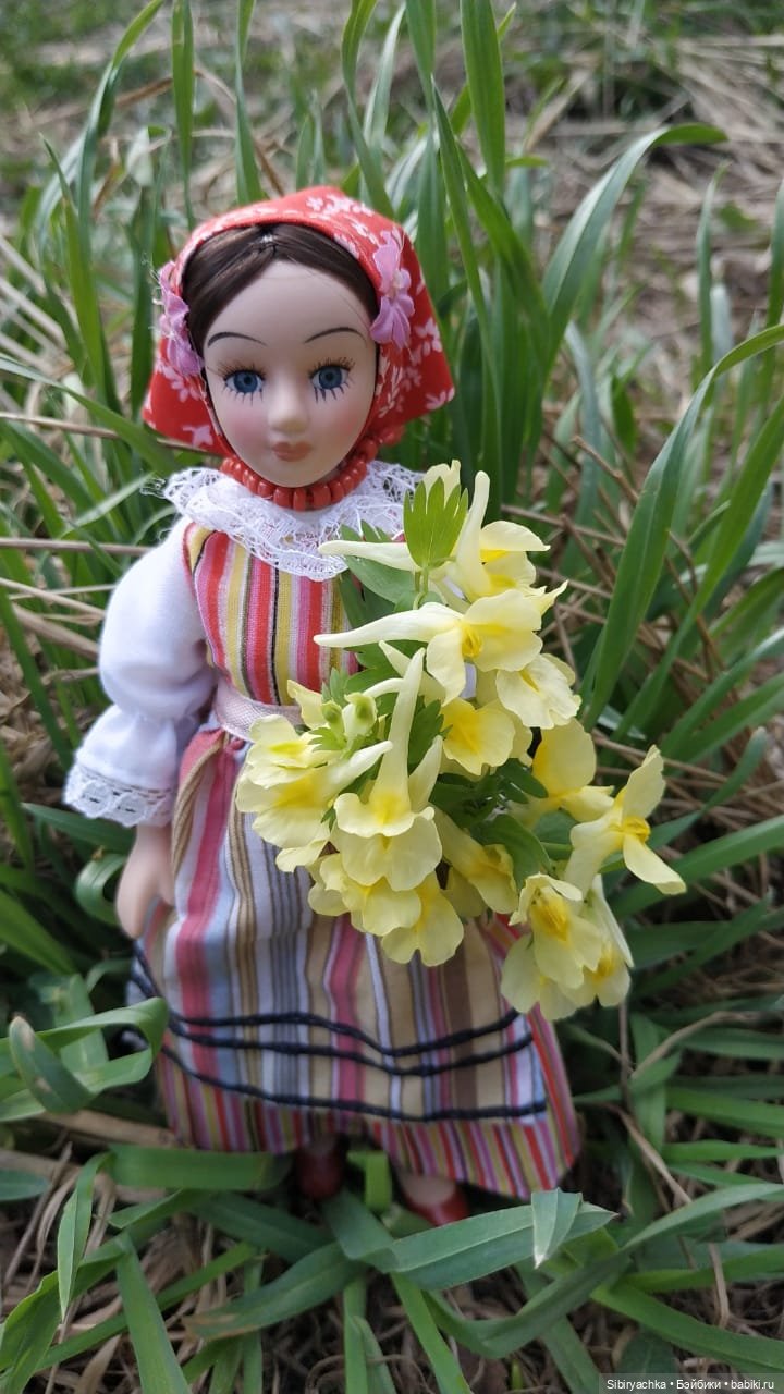 Весенняя прогулка Дуняши — Игровые куклы разных производителей (Разное): редкие бренды (фото 7)