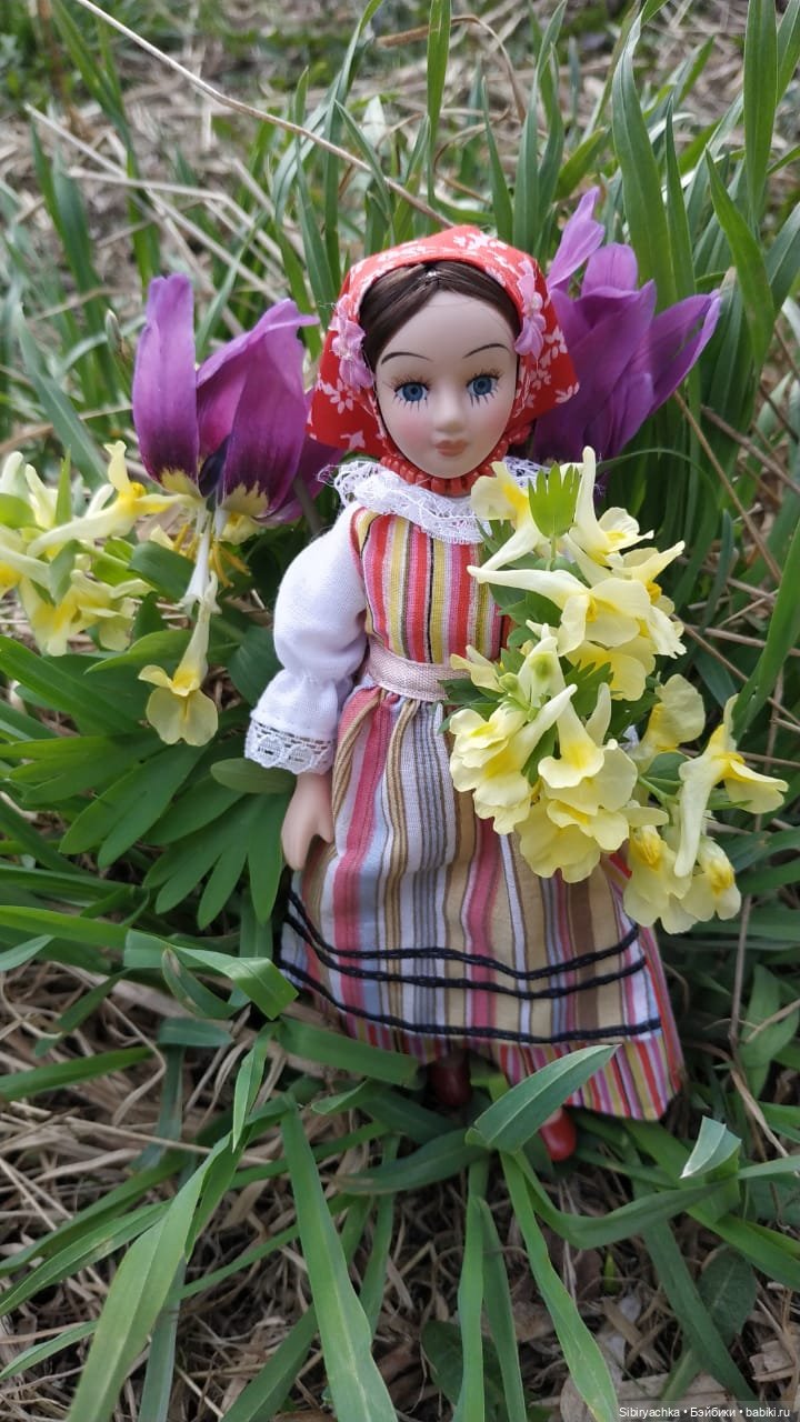 Весенняя прогулка Дуняши — Игровые куклы разных производителей (Разное): редкие бренды (фото 8)