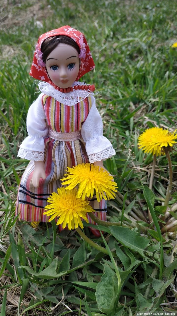 Весенняя прогулка Дуняши — Игровые куклы разных производителей (Разное): редкие бренды (фото 10)