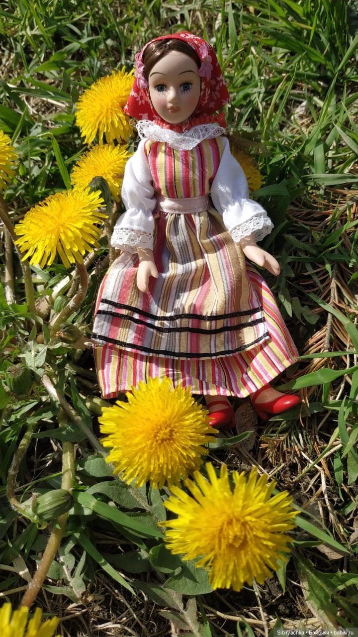 Весенняя прогулка Дуняши — Игровые куклы разных производителей (Разное): редкие бренды