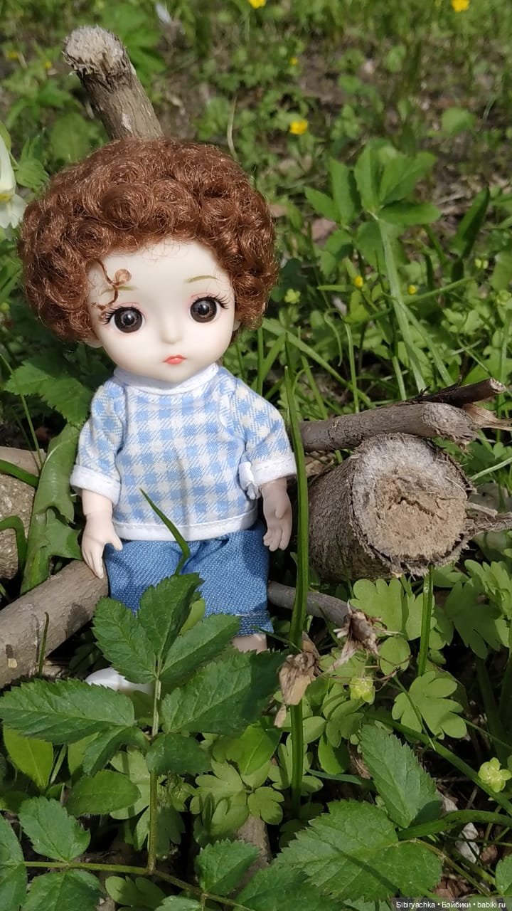 Первая весенняя прогулка Василька