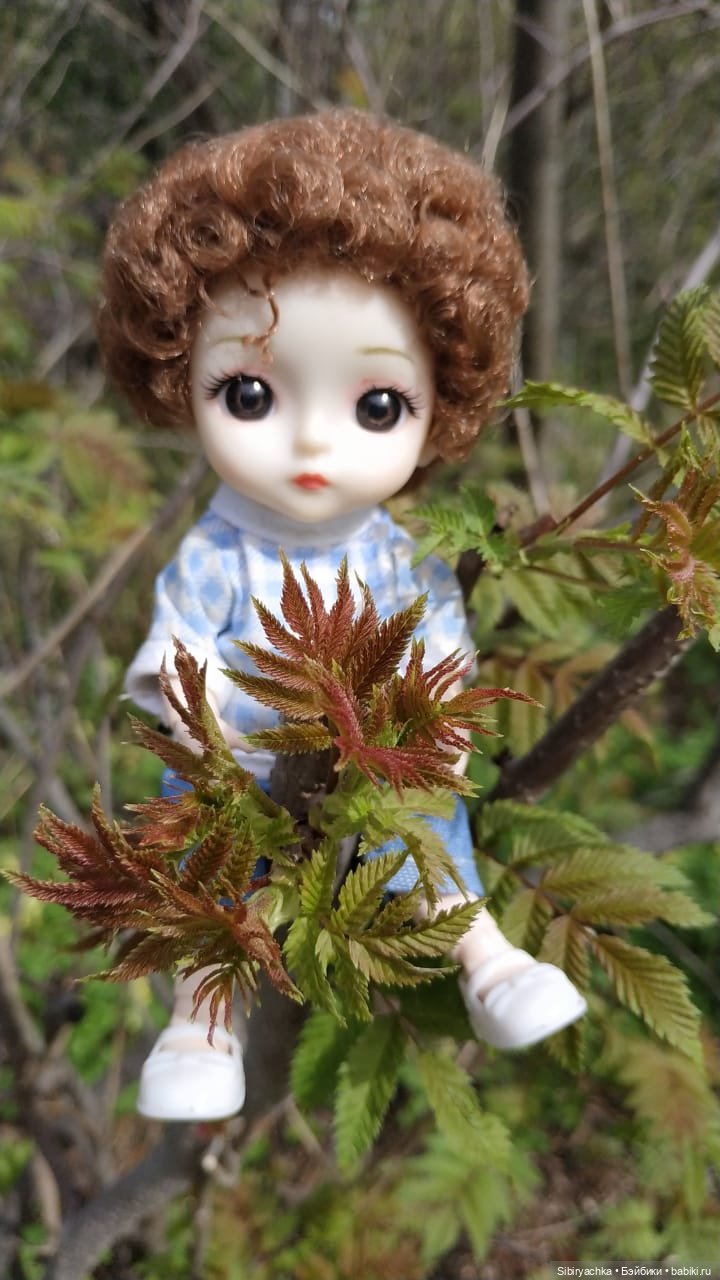 Первая весенняя прогулка Василька