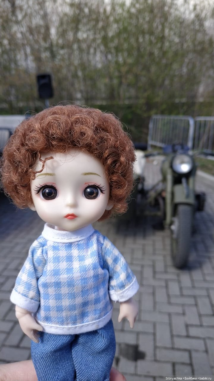 Василёк на выставке военной техники