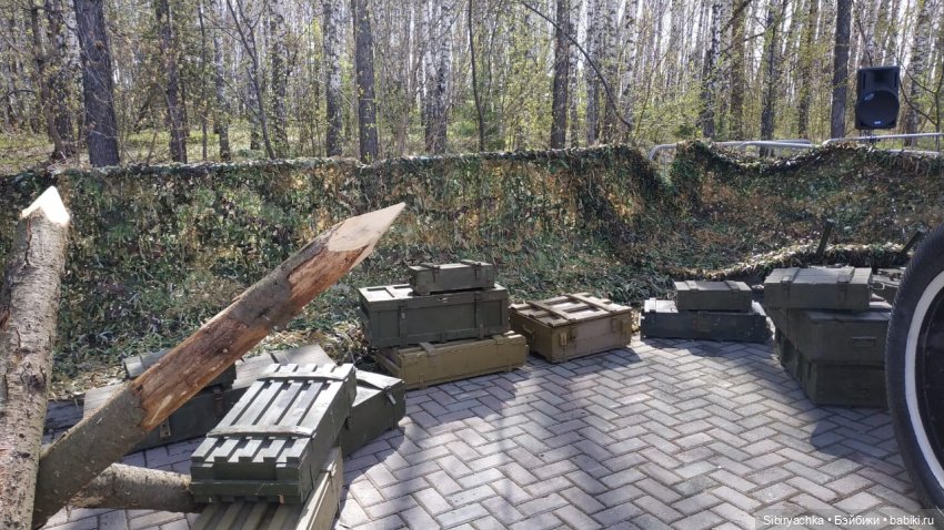 Василёк на выставке военной техники