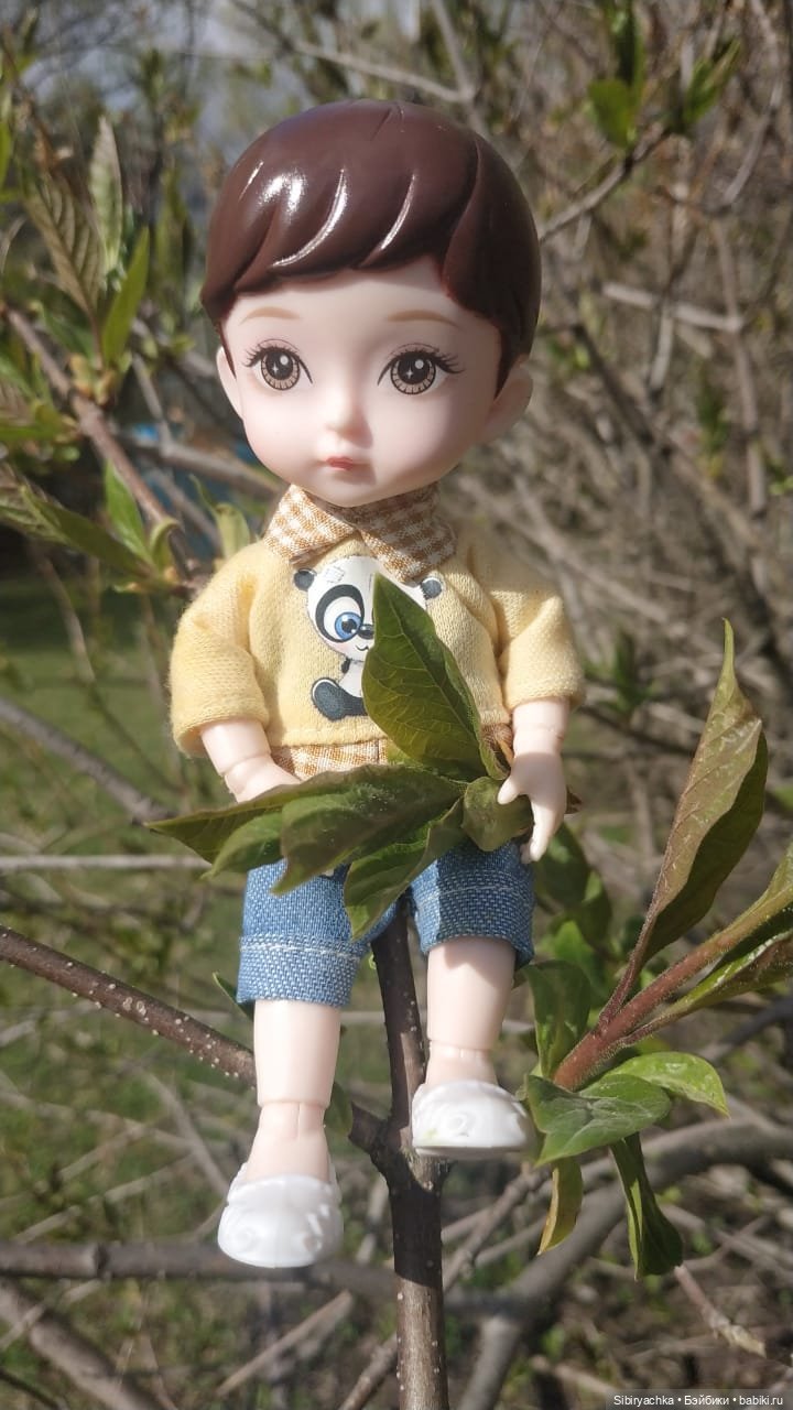 Первая майская прогулка Коленьки