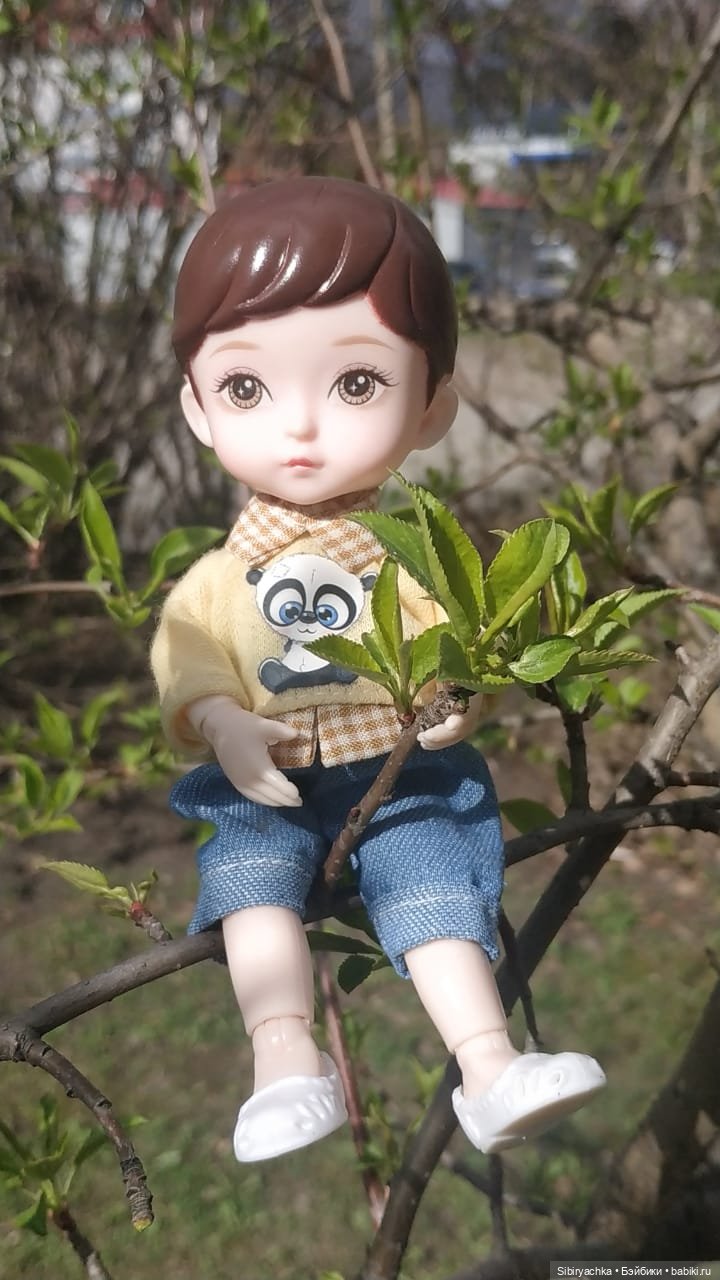 Первая майская прогулка Коленьки