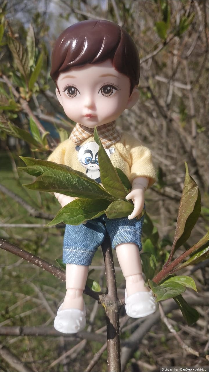 Первая майская прогулка Коленьки