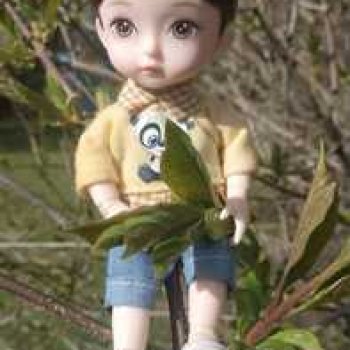 Первая майская прогулка Коленьки.