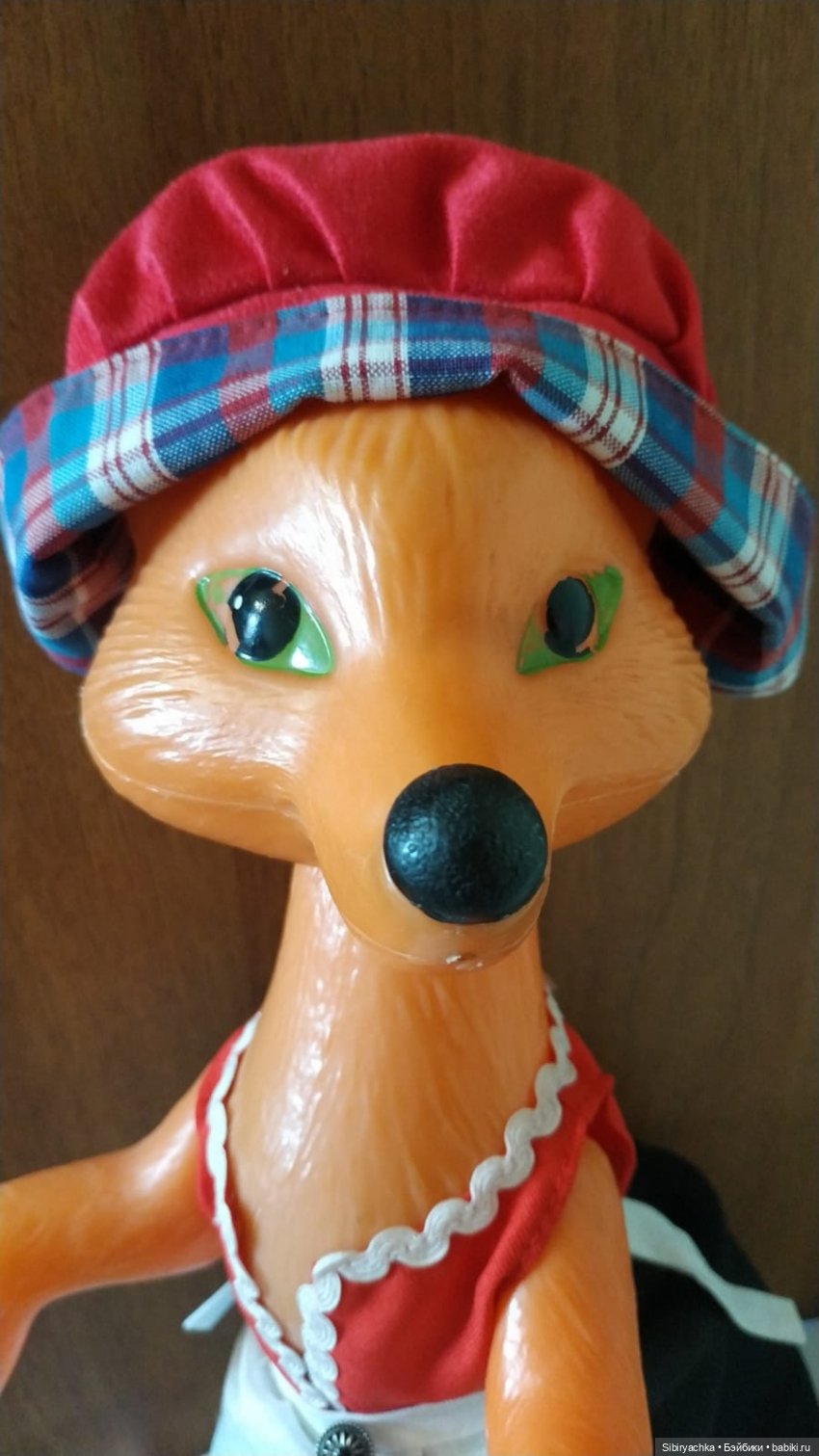 Лиса Патрикеевна — Игрушки СССР и советского детства: резиновые