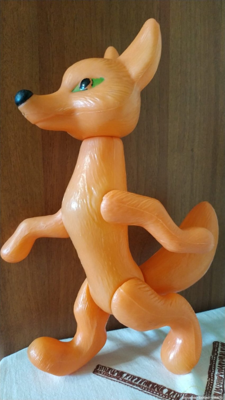 Лиса Патрикеевна — Игрушки СССР и советского детства: резиновые (фото 5)