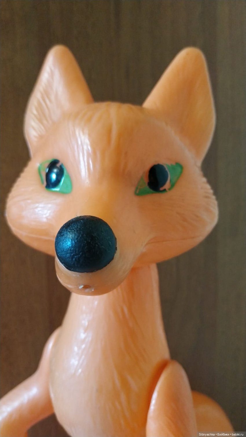 Лиса Патрикеевна — Игрушки СССР и советского детства: резиновые