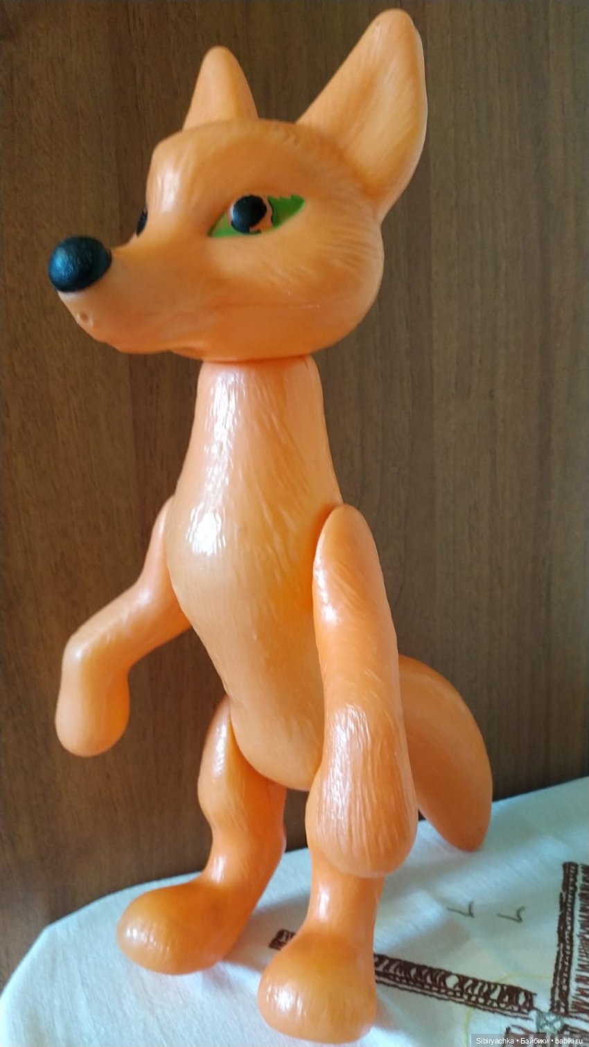 Лиса Патрикеевна — Игрушки СССР и советского детства: резиновые (фото 3)