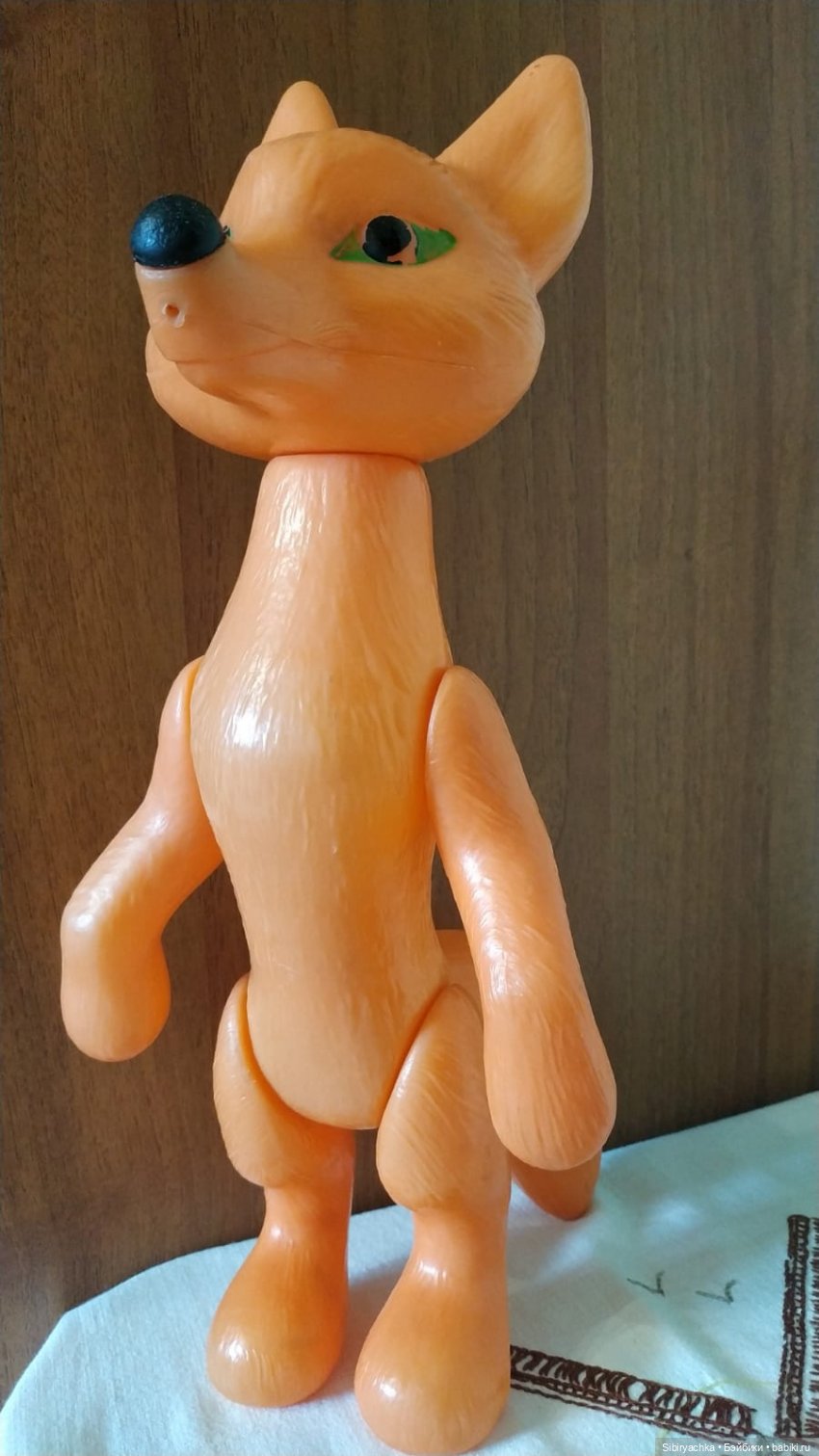 Лиса Патрикеевна — Игрушки СССР и советского детства: резиновые (фото 4)