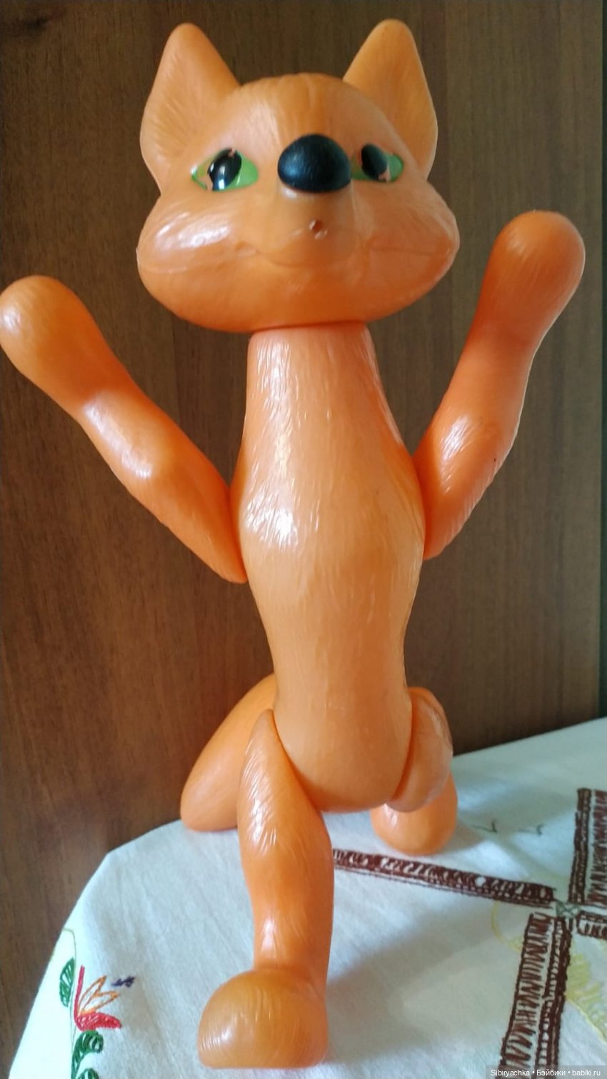Лиса Патрикеевна — Игрушки СССР и советского детства: резиновые (фото 8)