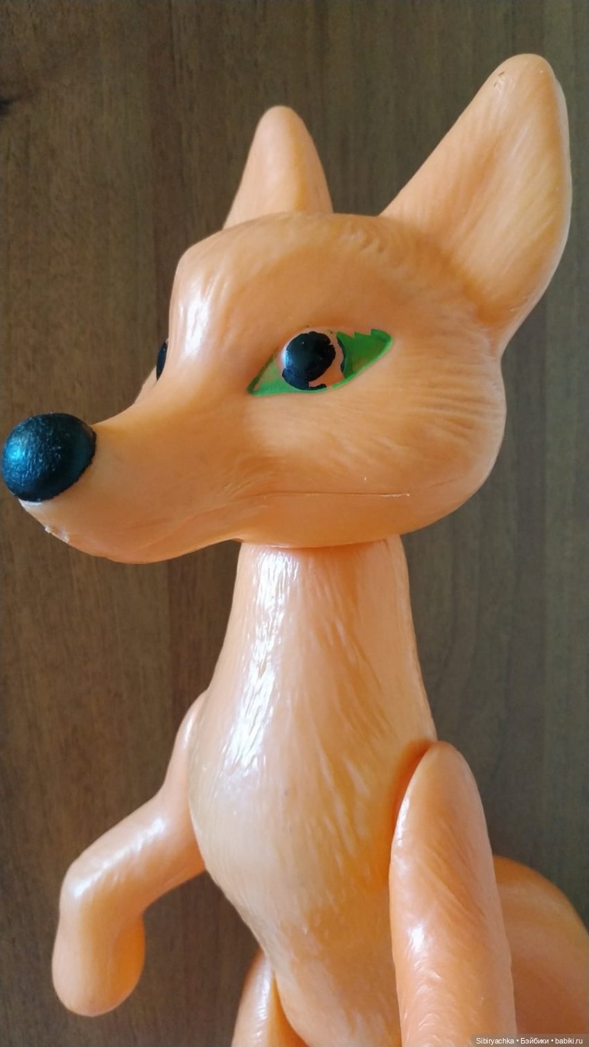 Лиса Патрикеевна — Игрушки СССР и советского детства: резиновые (фото 2)