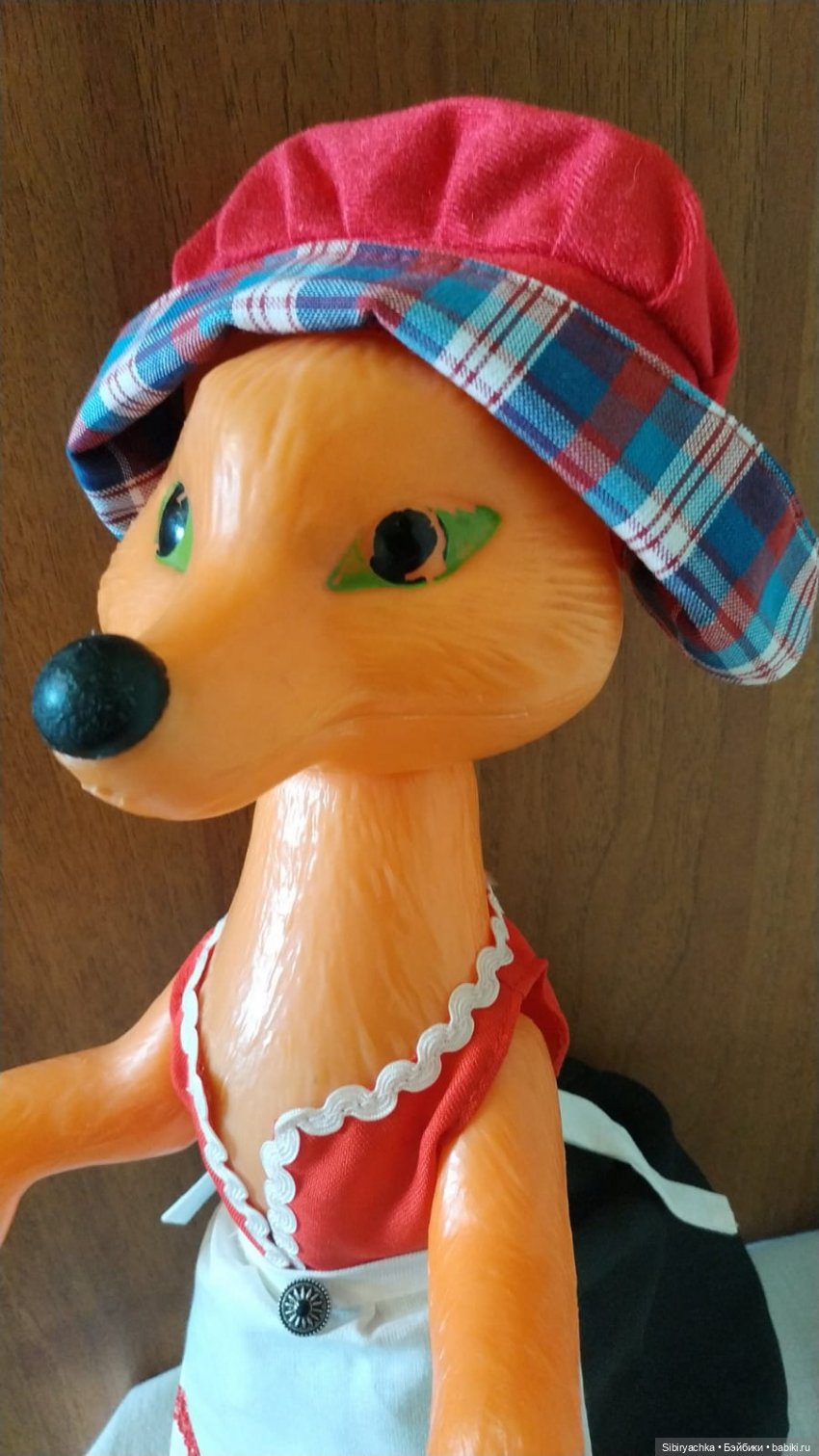 Лиса Патрикеевна — Игрушки СССР и советского детства: резиновые