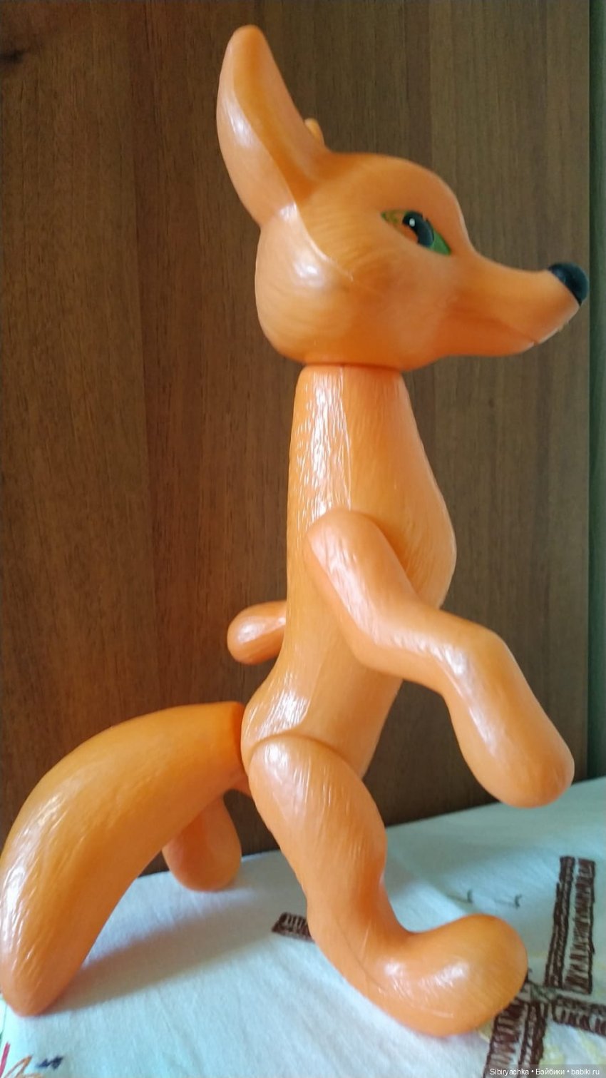 Лиса Патрикеевна — Игрушки СССР и советского детства: резиновые (фото 7)