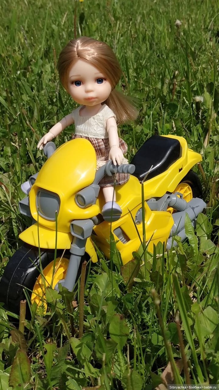 Первая летняя прогулка Лизоньки и Полины (фото 3)