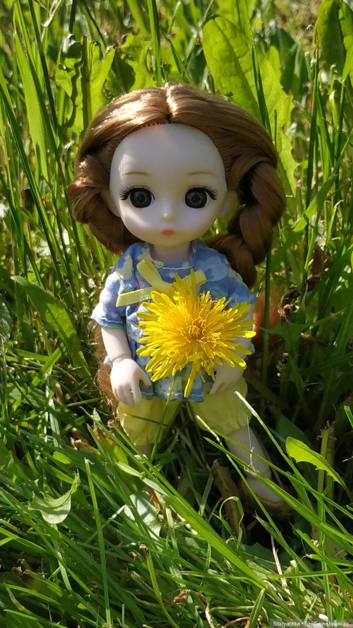Летняя прогулка Глаши — Игровые куклы разных производителей (Разное): редкие бренды (фото 9)