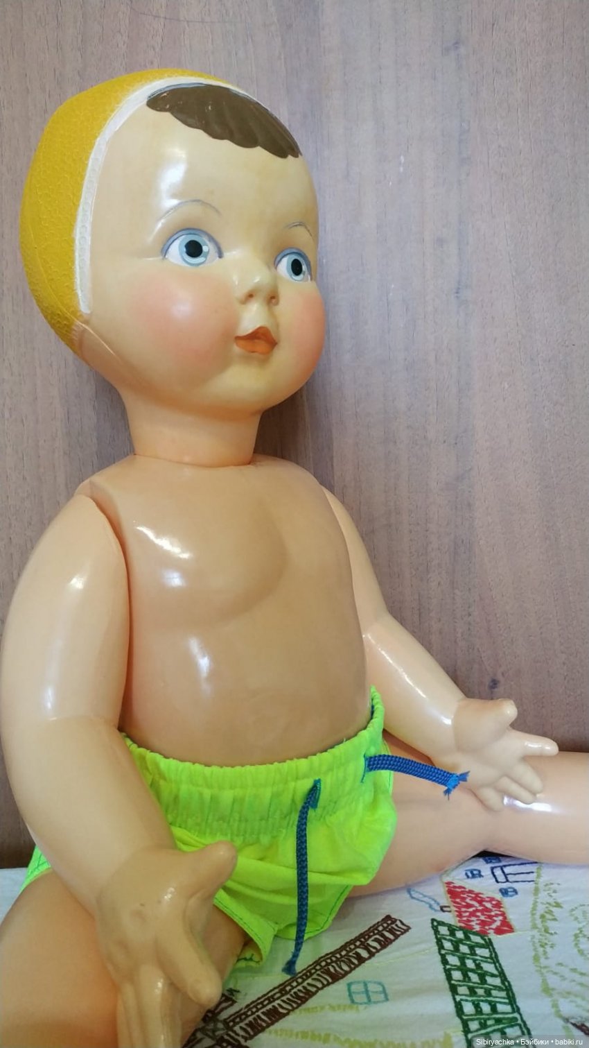 Пловчиха из Шостки — Советские винтажные куклы (СССР): Ленигрушка