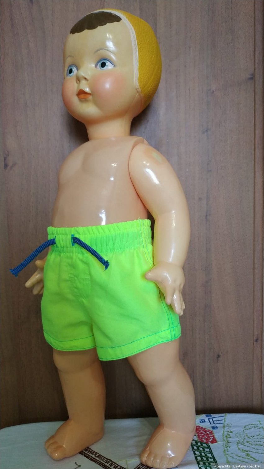 Пловчиха из Шостки — Советские винтажные куклы (СССР): Ленигрушка