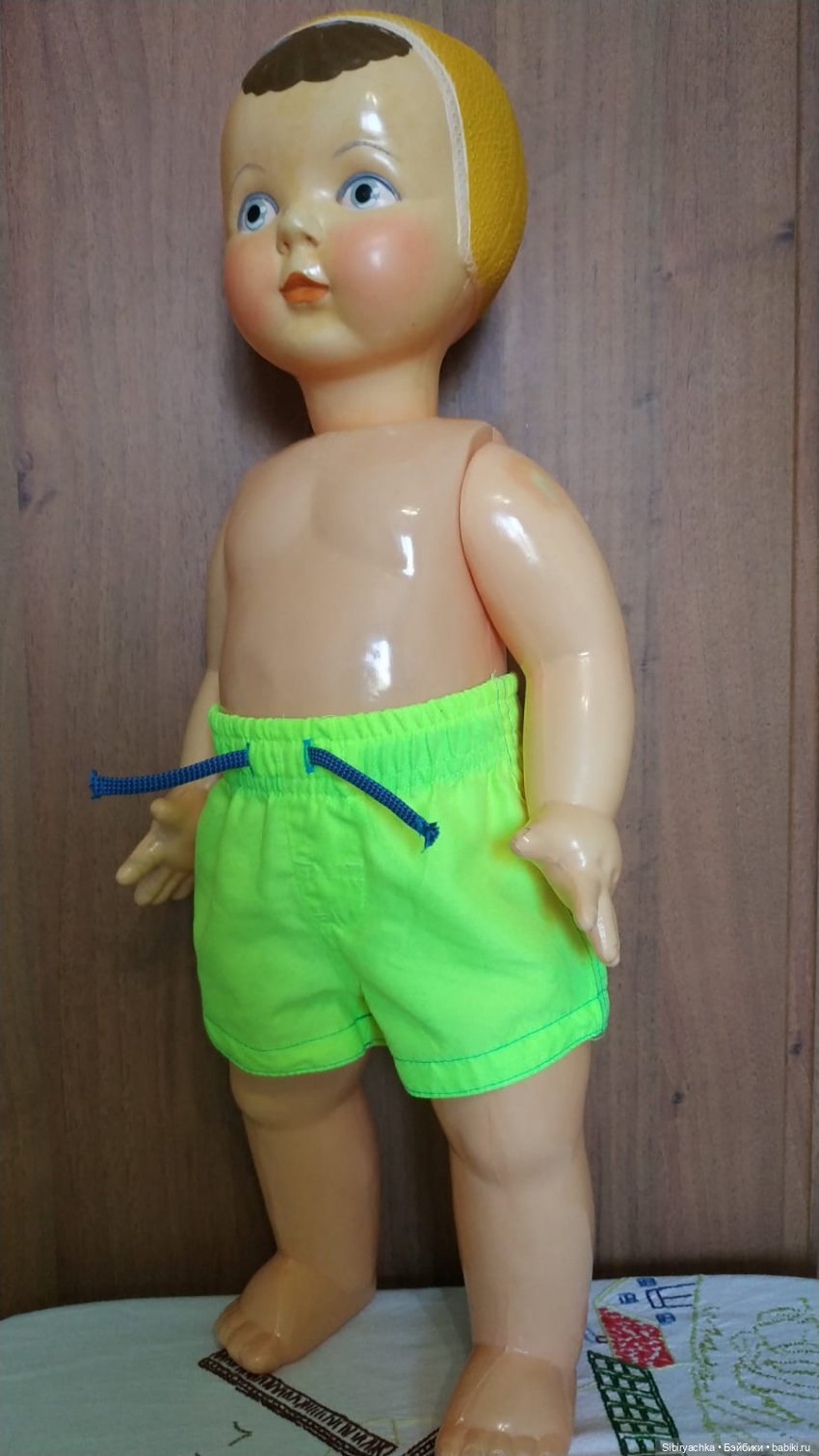 Пловчиха из Шостки — Советские винтажные куклы (СССР): Ленигрушка