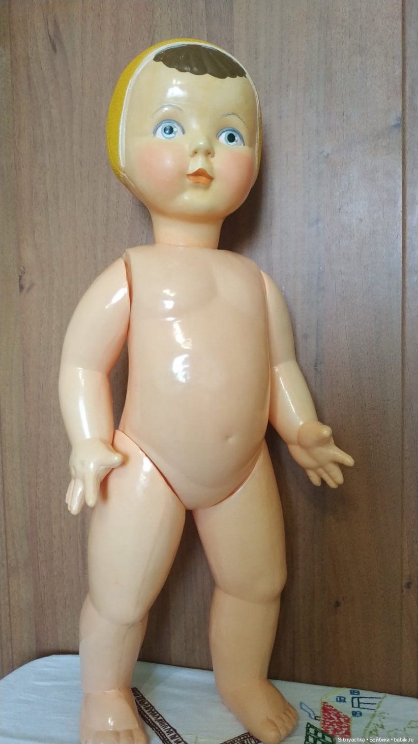 Пловчиха из Шостки — Советские винтажные куклы (СССР): Ленигрушка (фото 9)