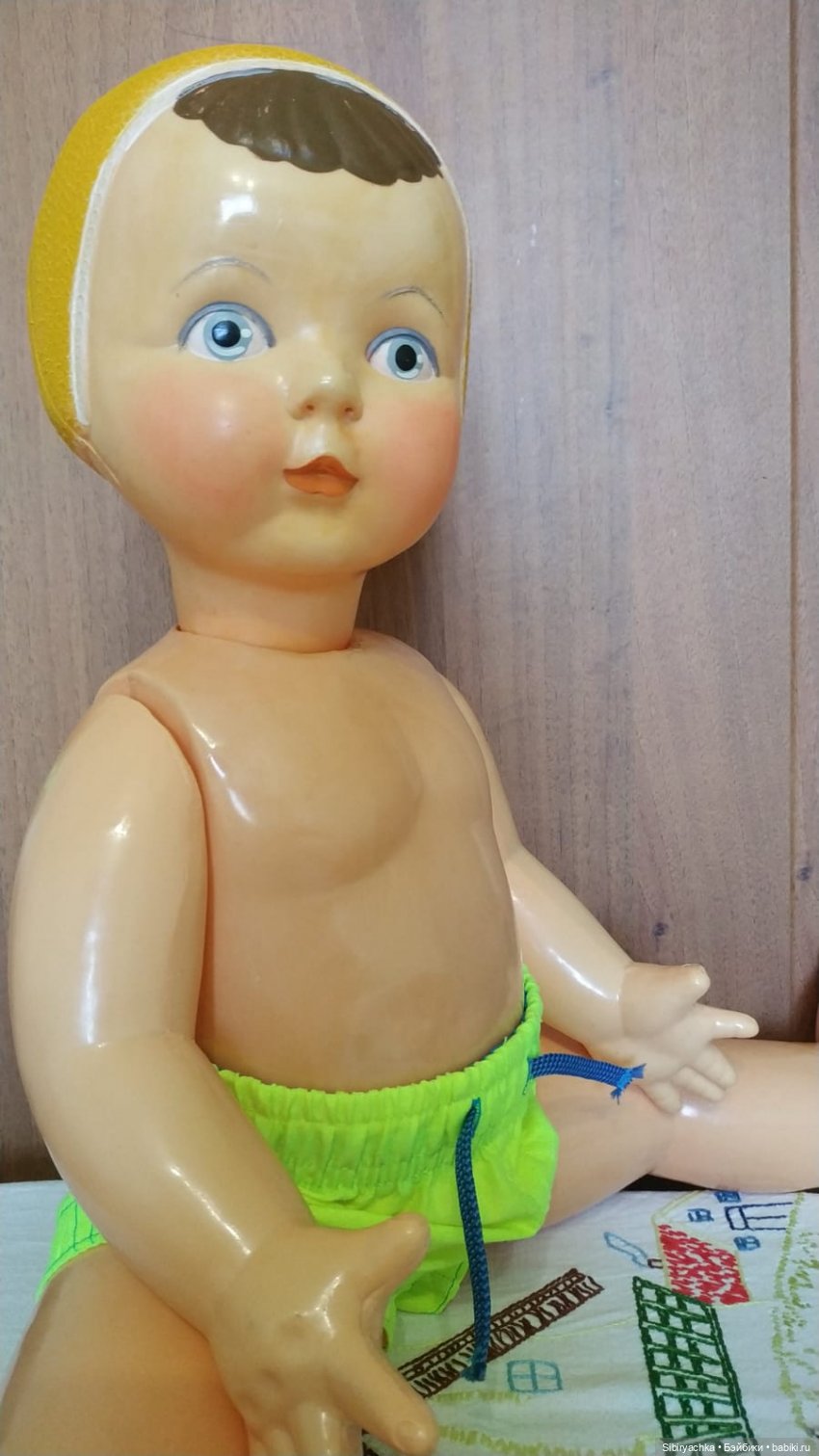 Пловчиха из Шостки — Советские винтажные куклы (СССР): Ленигрушка