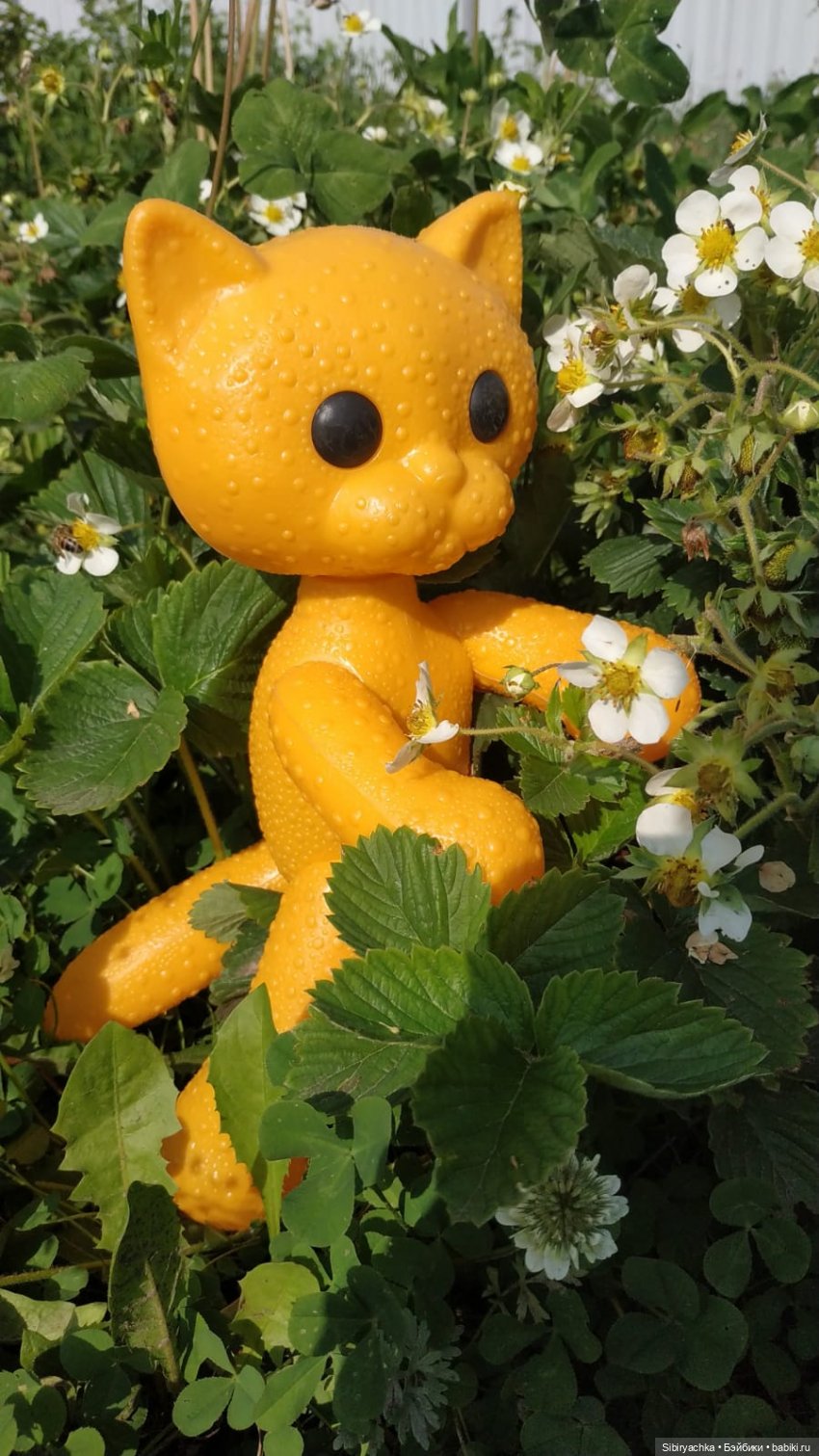 Кошечка Мурочка — Игрушки СССР и советского детства: резиновые (фото 7)