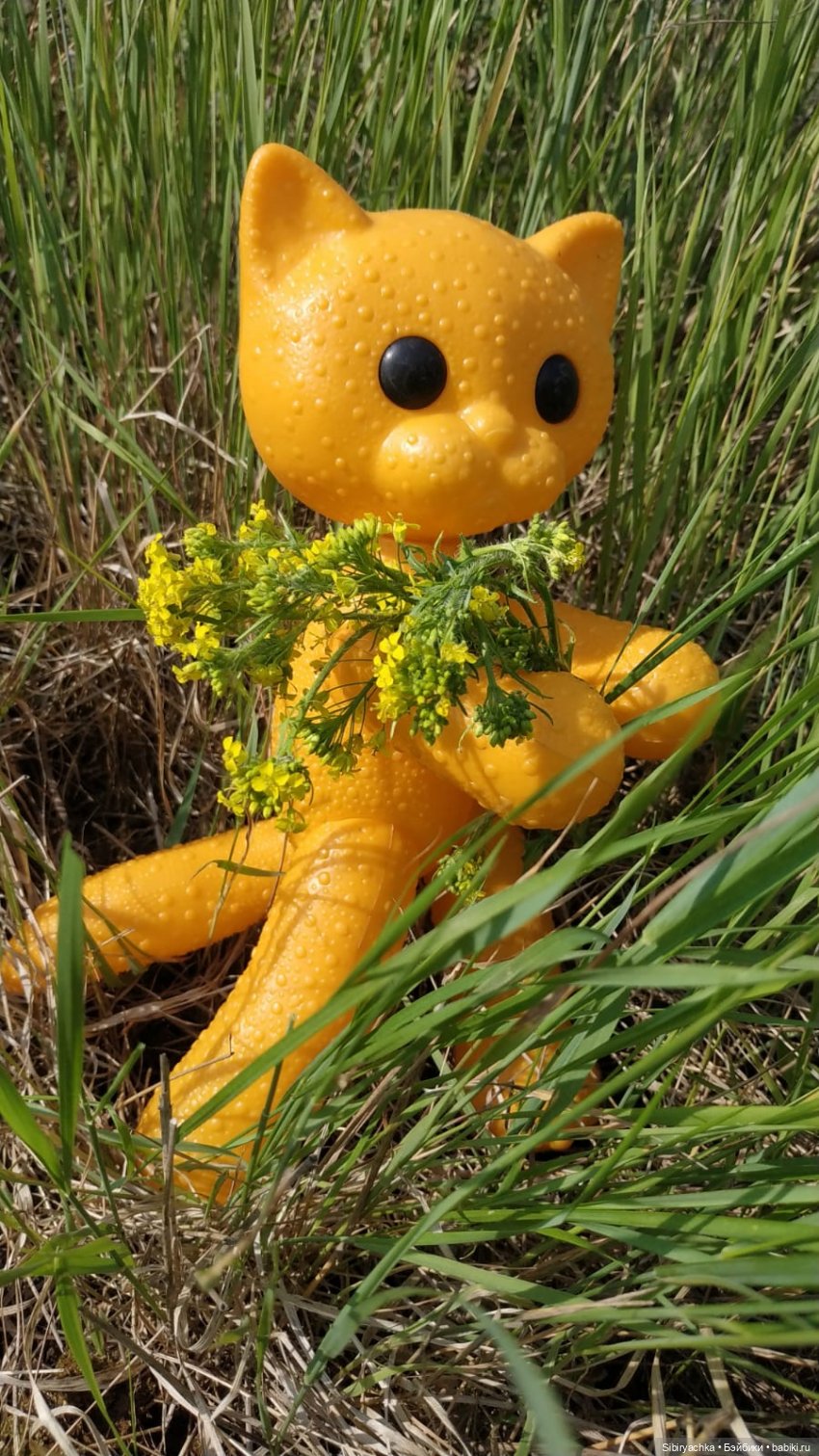 Кошечка Мурочка — Игрушки СССР и советского детства: резиновые (фото 5)