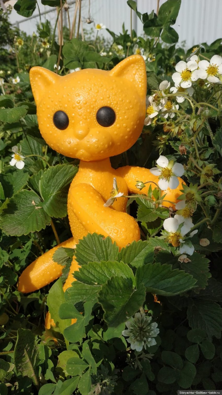 Кошечка Мурочка — Игрушки СССР и советского детства: резиновые (фото 6)