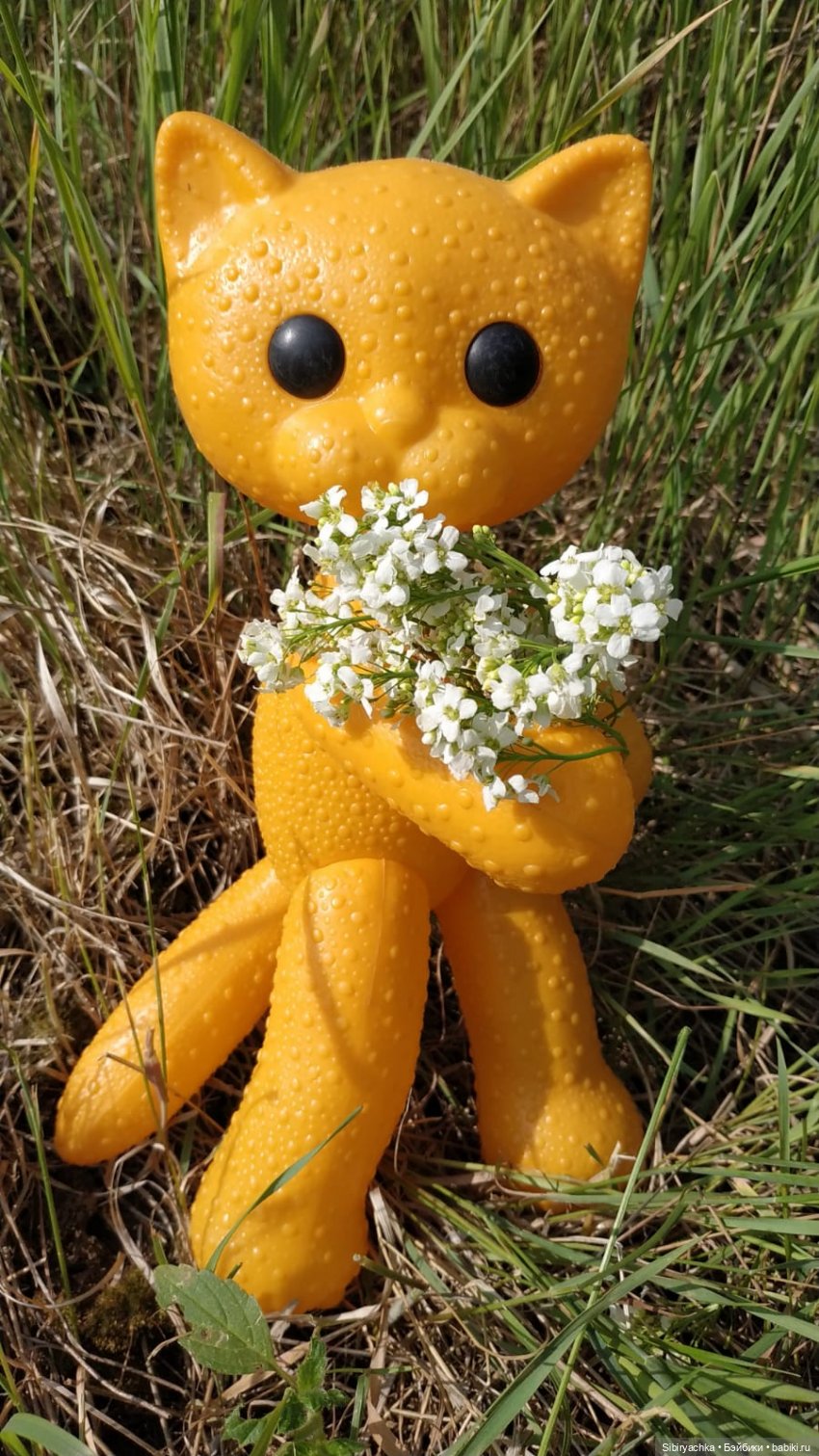 Кошечка Мурочка — Игрушки СССР и советского детства: резиновые (фото 9)