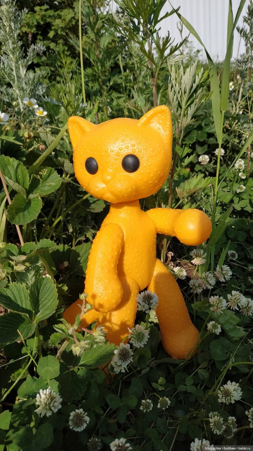 Кошечка Мурочка — Игрушки СССР и советского детства: резиновые