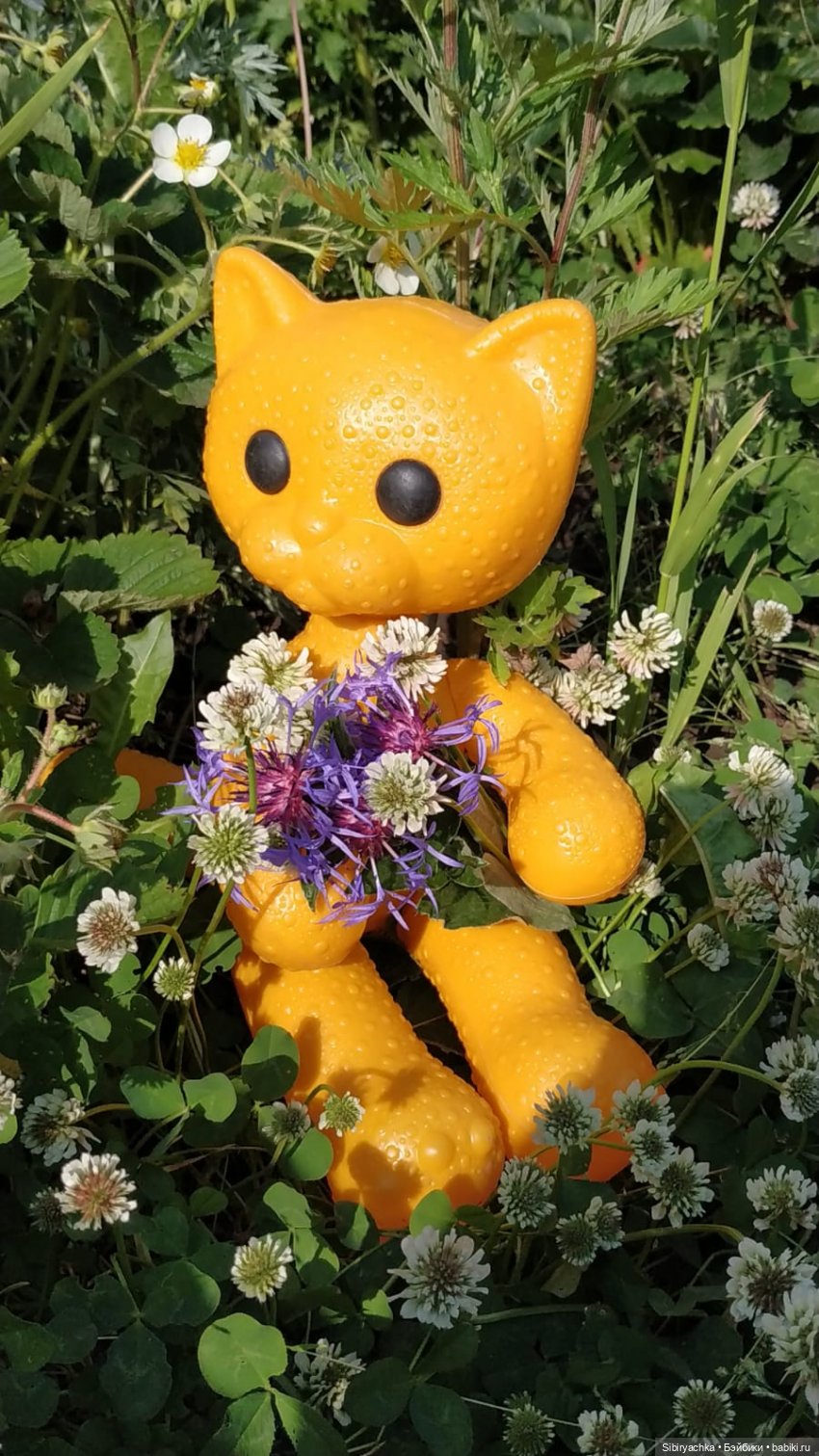 Кошечка Мурочка — Игрушки СССР и советского детства: резиновые