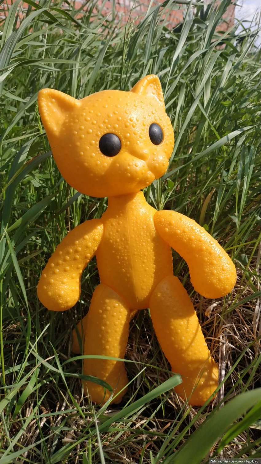 Кошечка Мурочка — Игрушки СССР и советского детства: резиновые