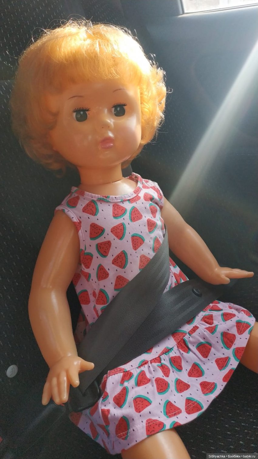 Первая поездка Марины на дачу