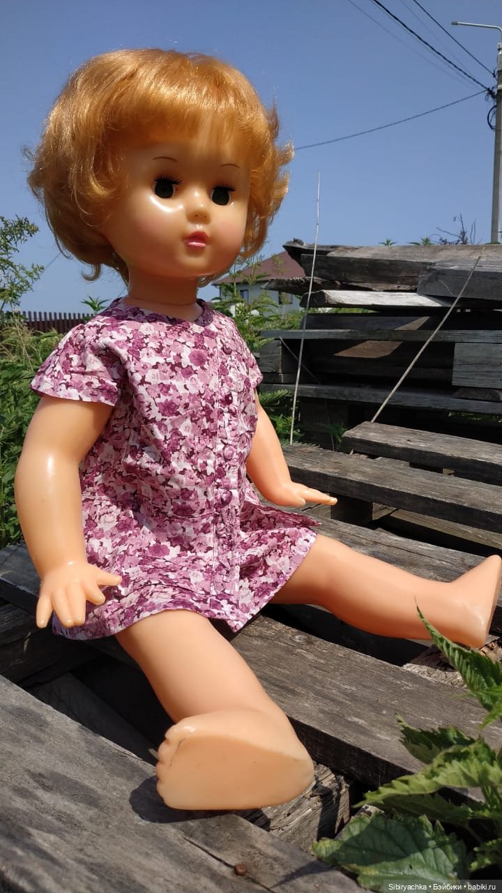 Первая поездка Марины на дачу