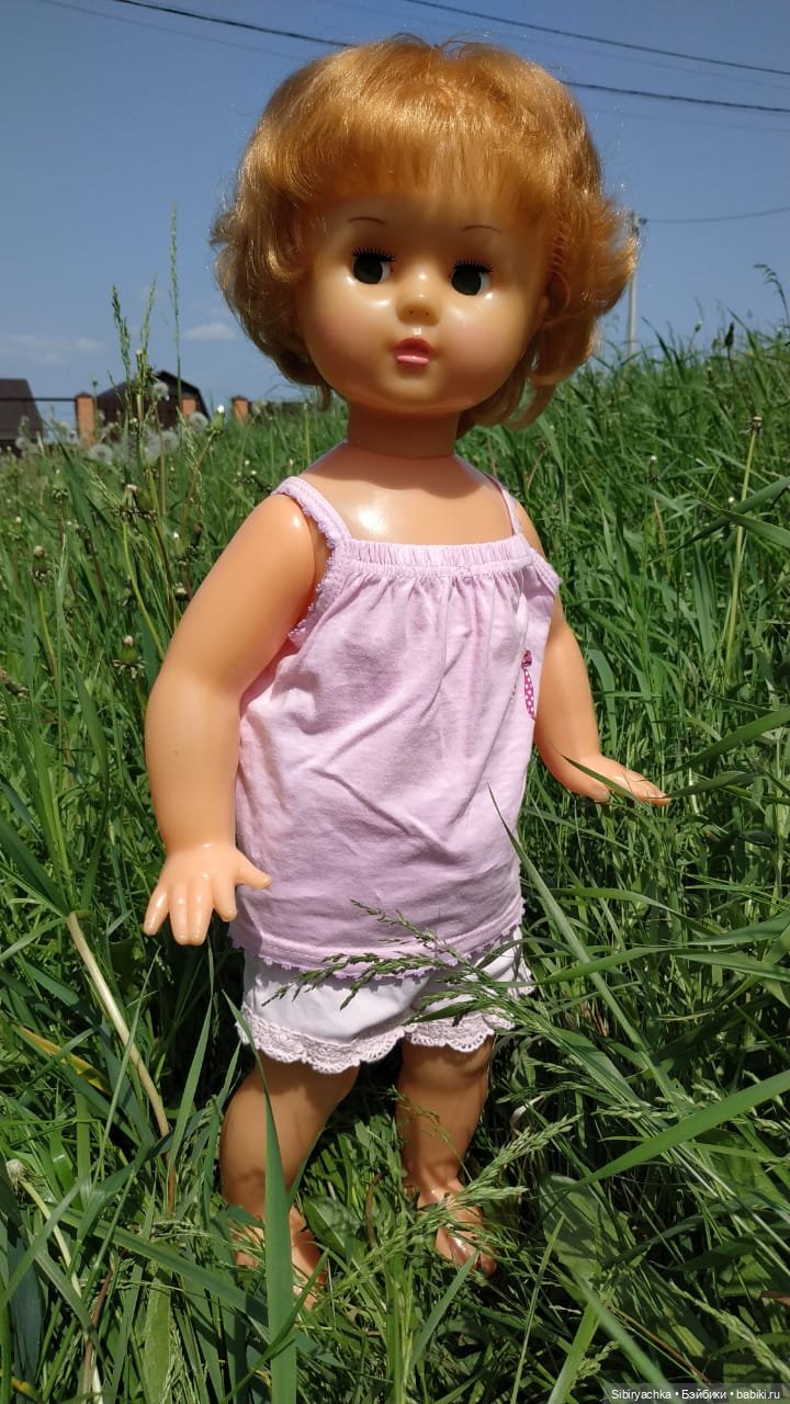 Первая поездка Марины на дачу