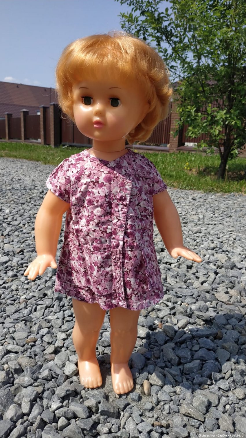 Первая поездка Марины на дачу