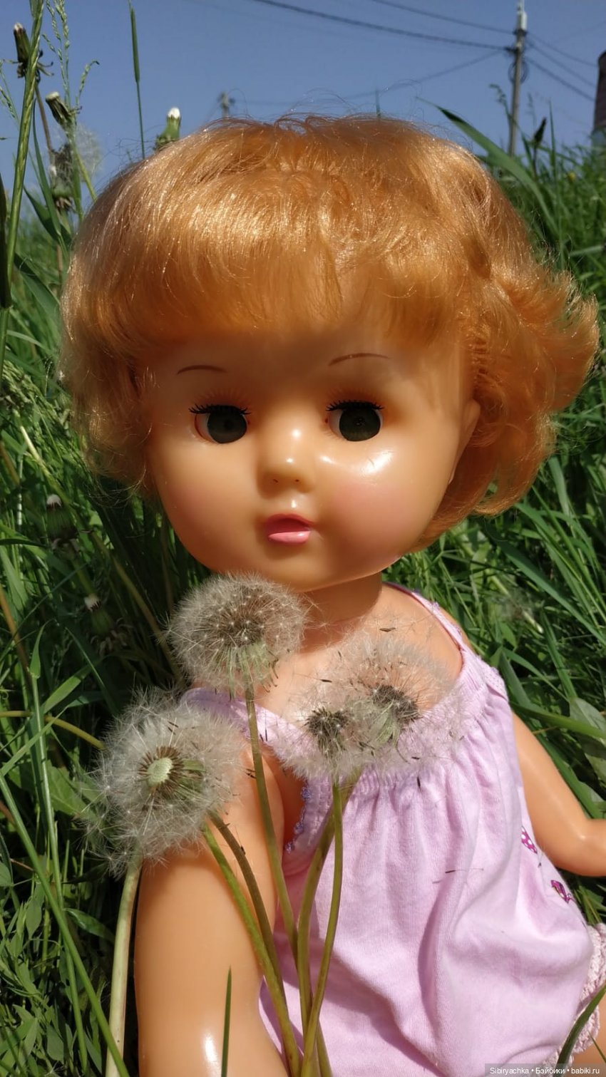 Первая поездка Марины на дачу