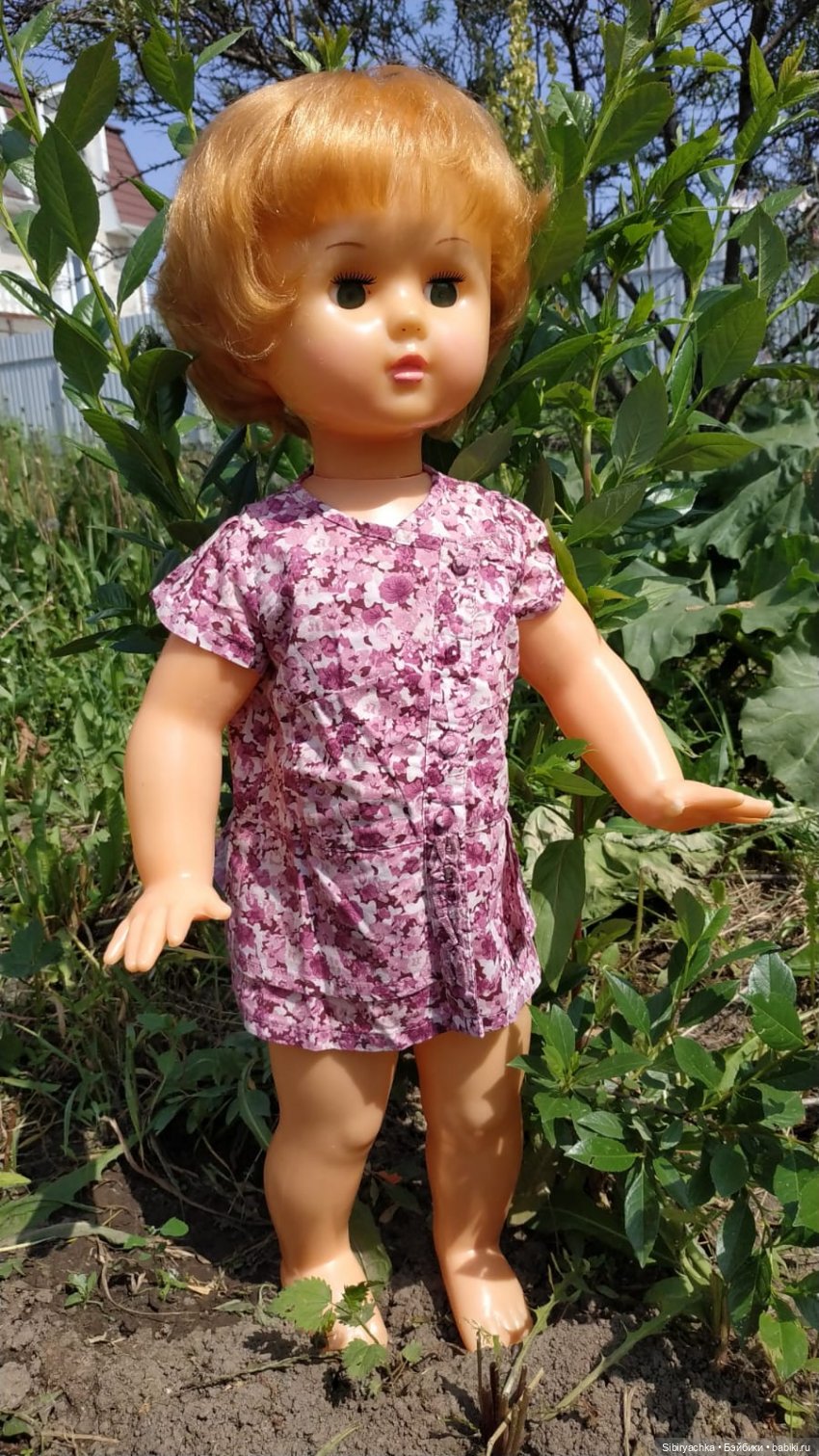 Первая поездка Марины на дачу