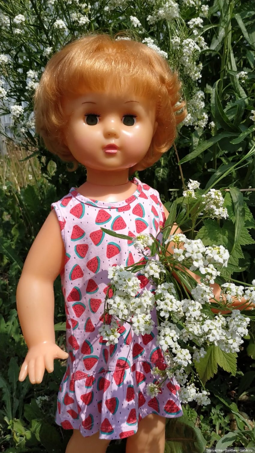 Первая поездка Марины на дачу