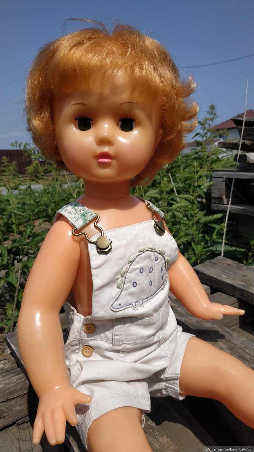 Первая поездка Марины на дачу