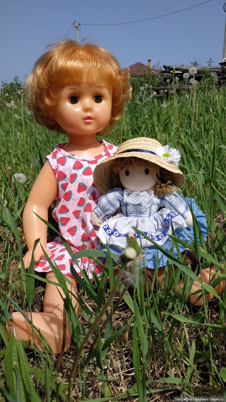 Первая поездка Марины на дачу