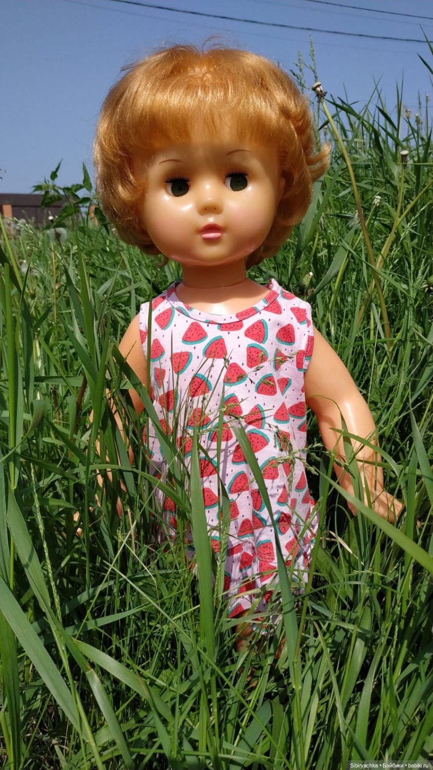 Первая поездка Марины на дачу